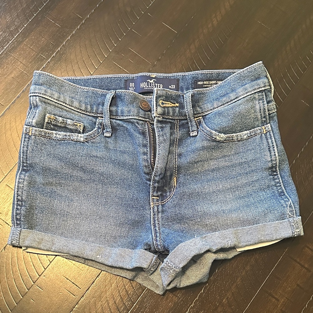 Hollister Classic Blue Jean Shorts